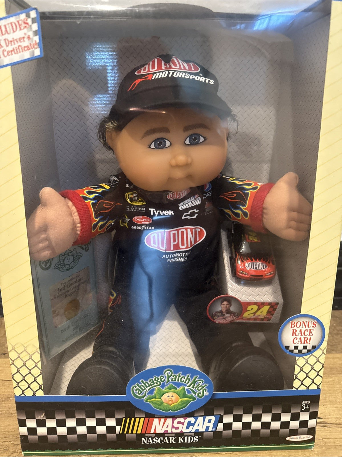 Cabbage Patch Kids Nascar JEFF GORDON Doll 2009 Hendrick Motorsports
