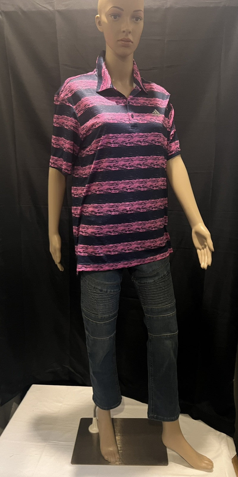 Adidas - Youth Polo Shirt - Size 10 - GENTLY USED - FREE SHIPPING!