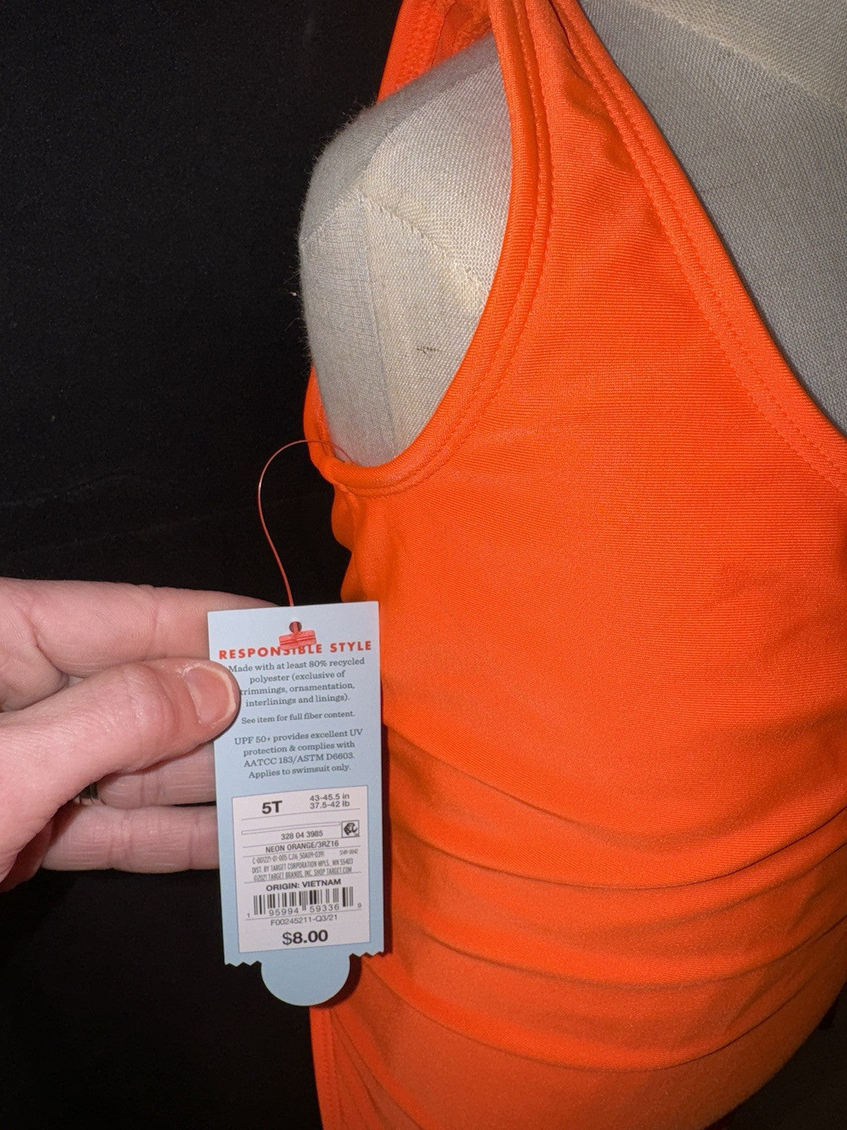 Cat & Jack Swimsuit Girls 5T - NWT