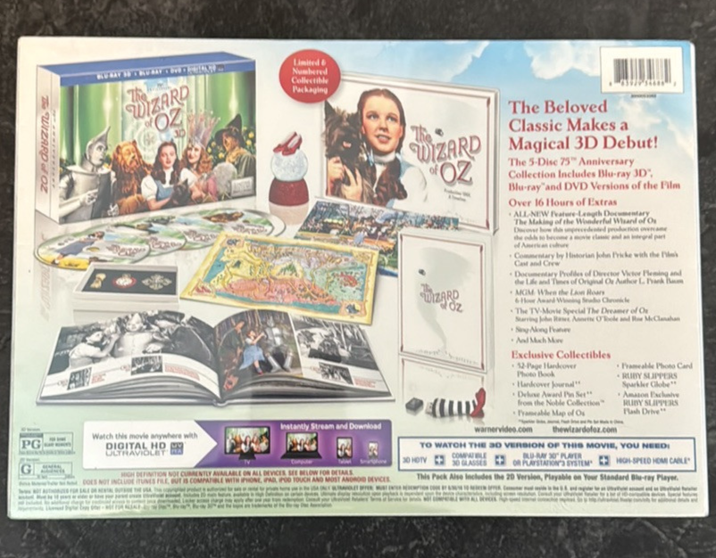 Wizard OF OZ 75th Anniversary Box Set - BRAND NEW - FREE SHIPPING! OOP