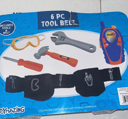 Toymazing 6 Piece Tool Belt
