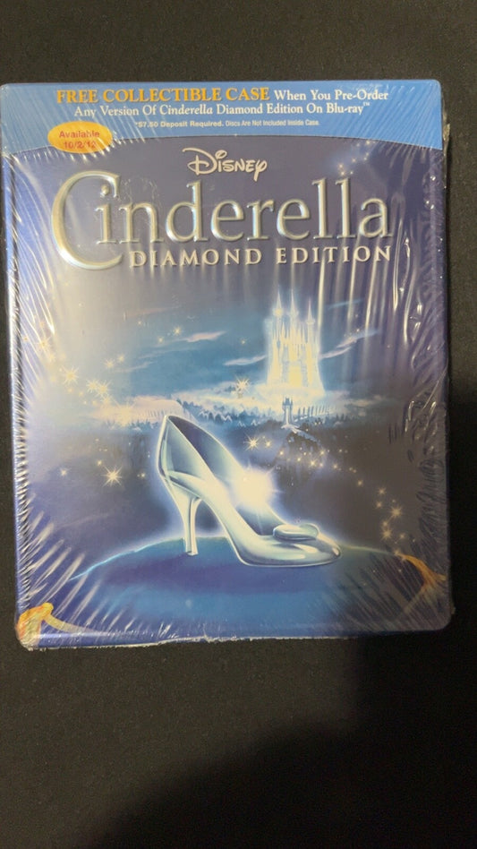 Cinderella The Diamond Edition DVD with Collectable Case