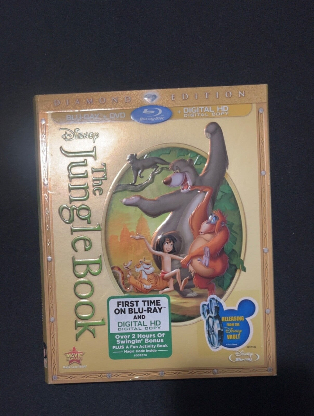 The Jungle Book (Blu-ray/DVD, 2014, 2-Disc Set, Diamond Edition)