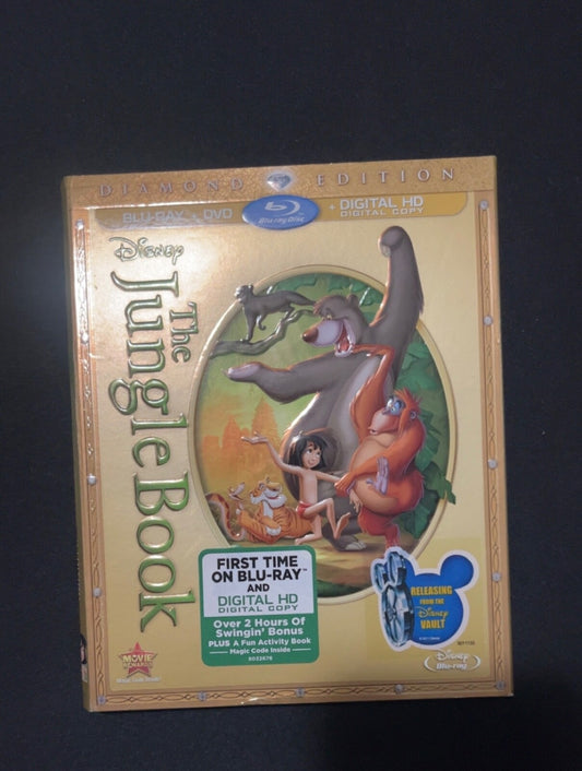 The Jungle Book (Blu-ray/DVD, 2014, 2-Disc Set, Diamond Edition)