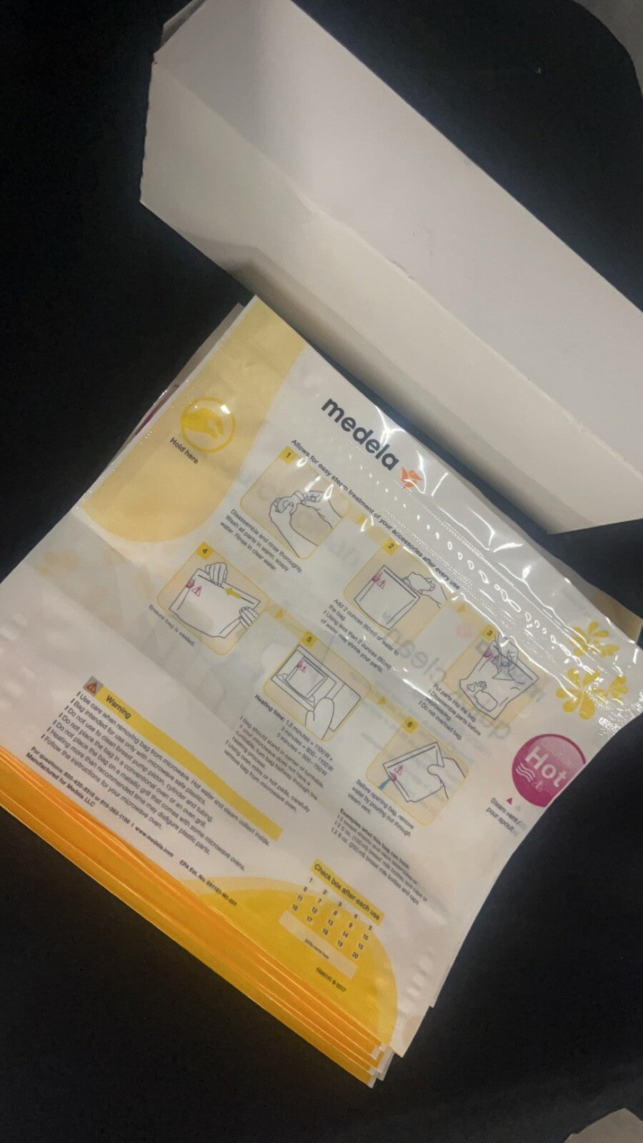 Breast Pump Cleaning Bags