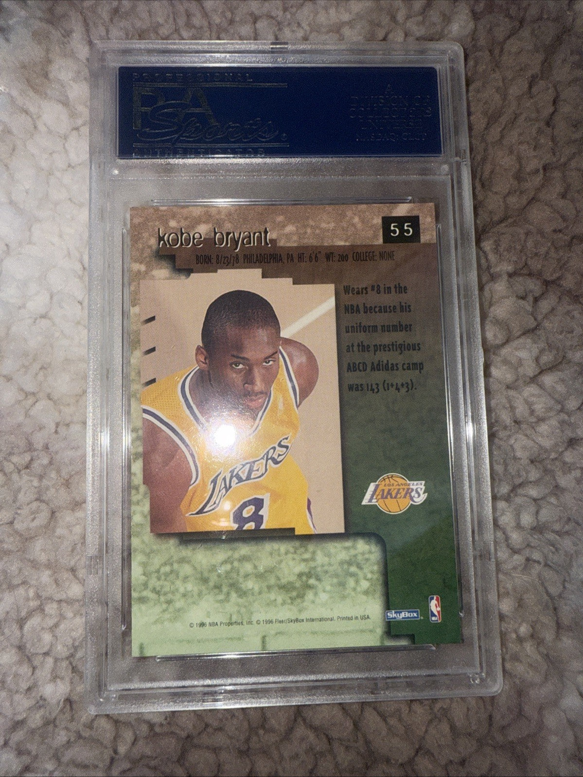 1996-97 Skybox Premium - Kobe Bryant #55 (RC)