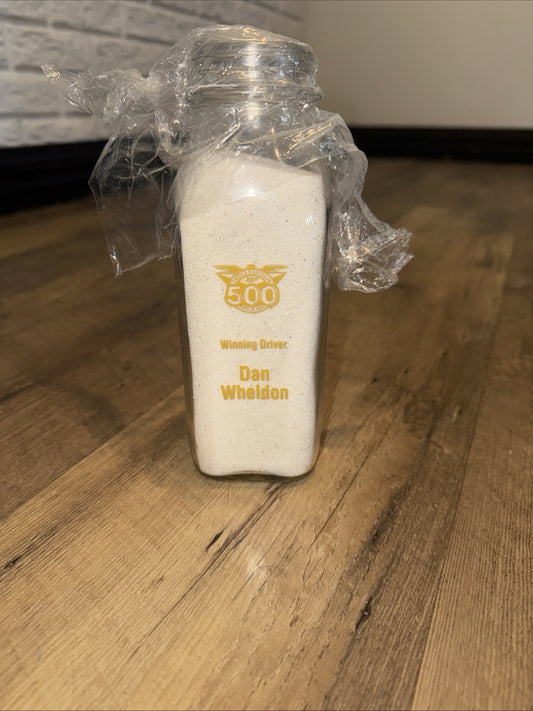 Dan Wheldon Indianapolis 500 Sand