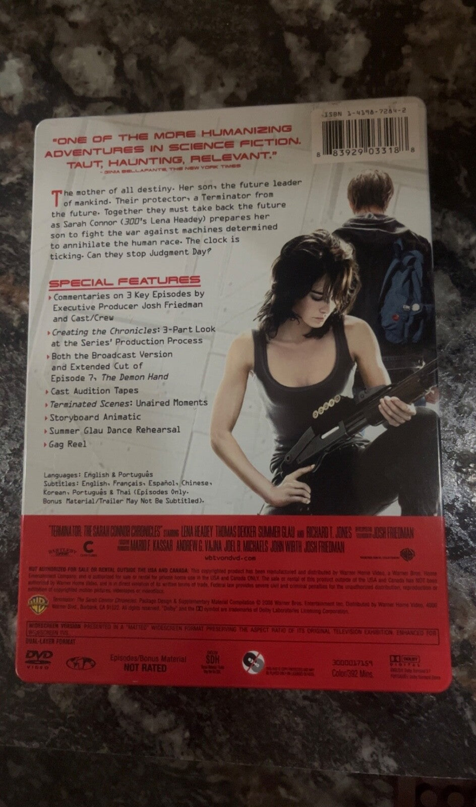 Terminator - The Sarah Connor Chronicles: The Complete First Season (DVD, 2008,