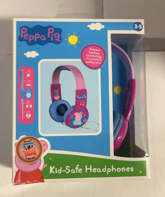Peppa Pig Kid Safe HeadPhones - NIB - FREE SHIPPING!
