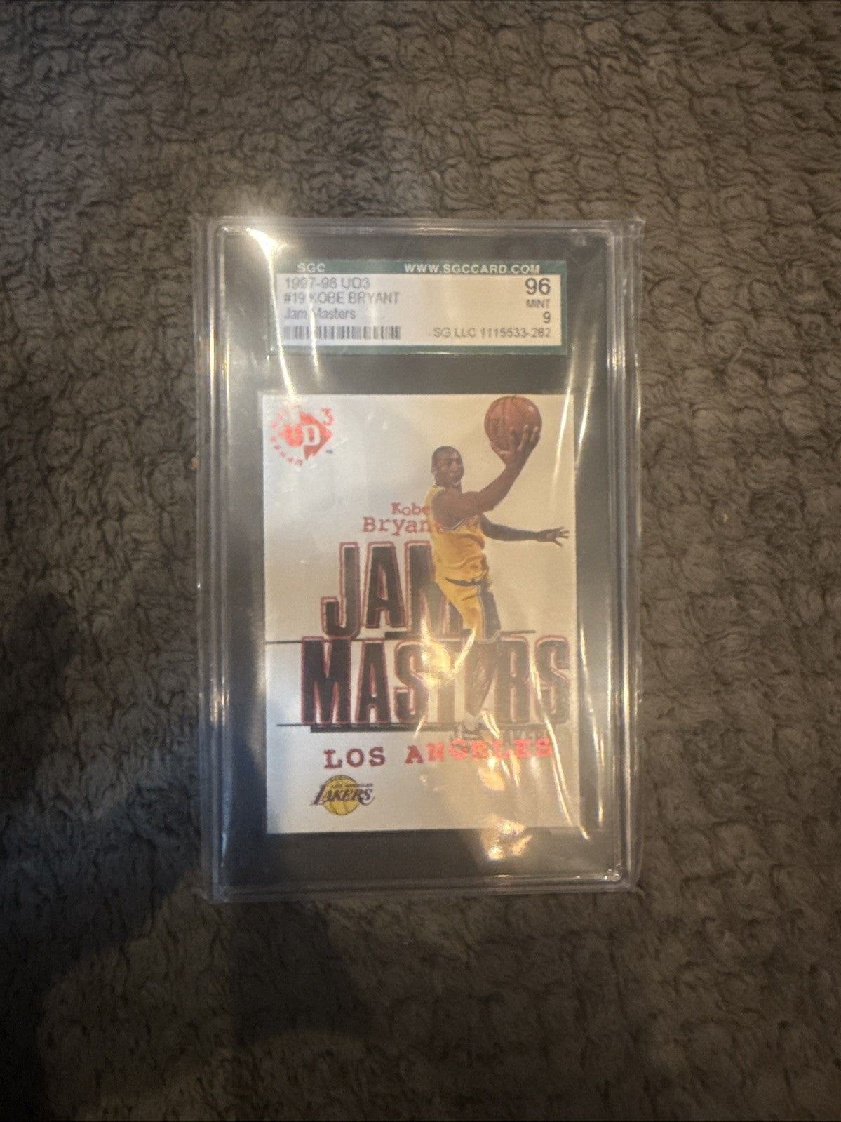 1997-98 Upper Deck UD3 - Jam Masters Kobe Bryant #19