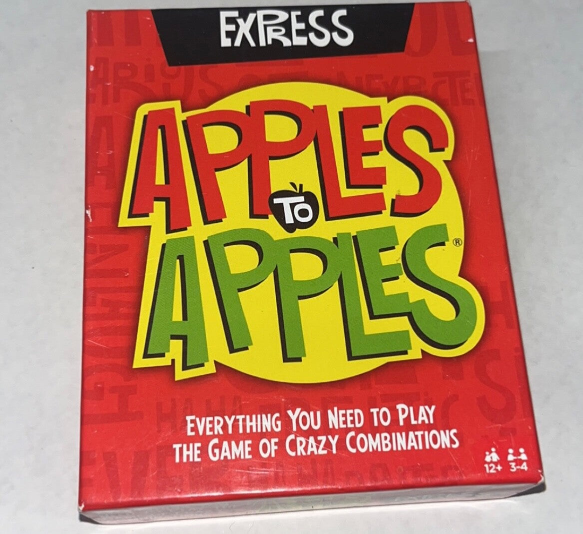 Apples To Apples Express Card Game New