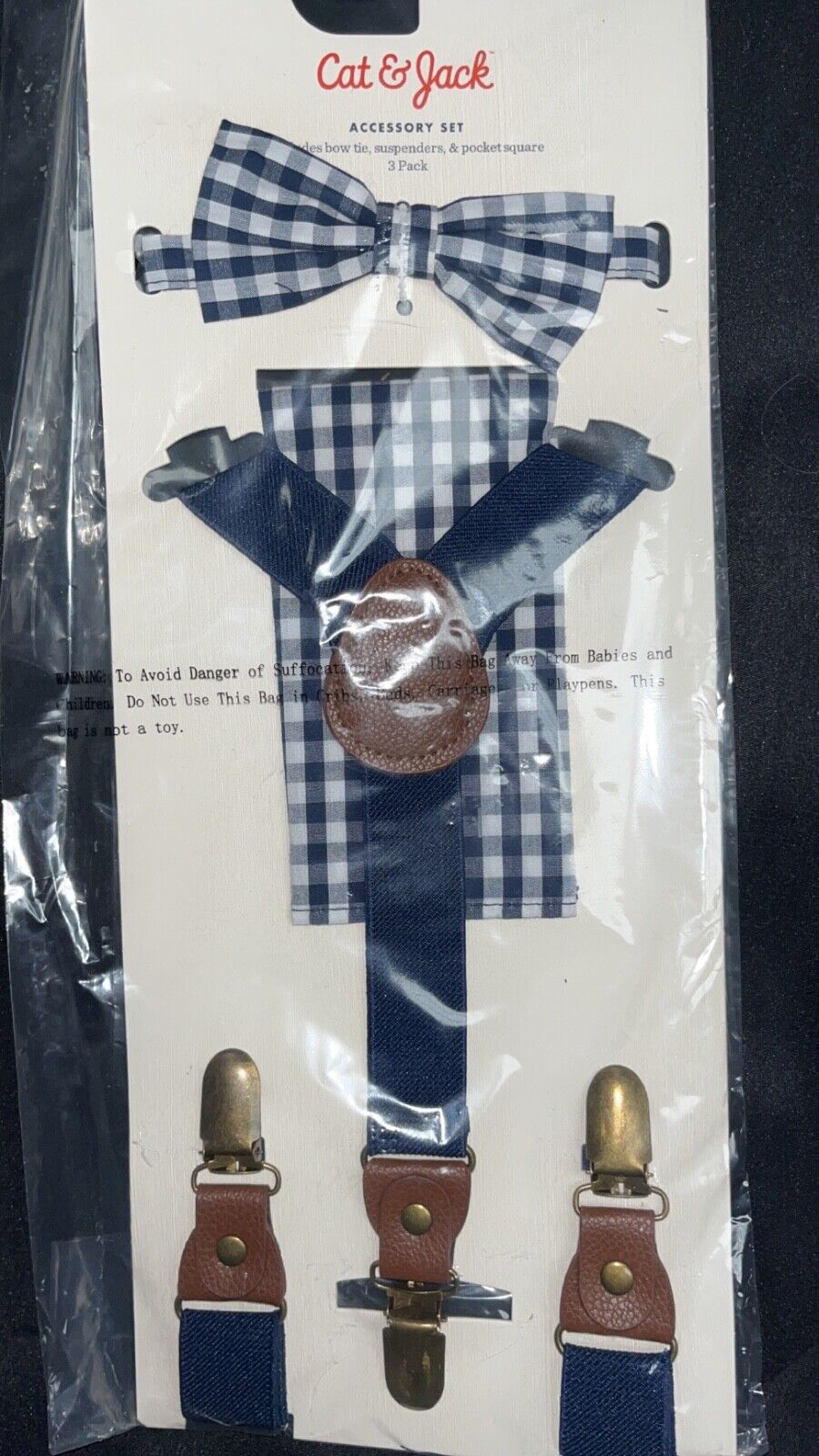 Boys Suspender & bow tie set - BRAND NEW!!