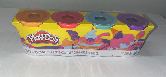 Playdoh 4 Pack - NEW- FREE SHIPPING!