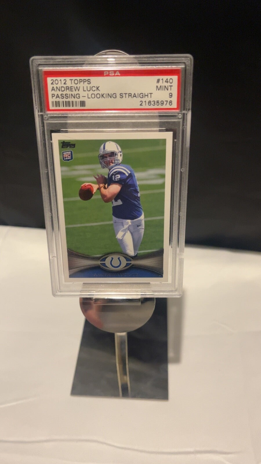 2012 Andrew Luck Topps Passing - PSA 9 - FREE SHIPPING!