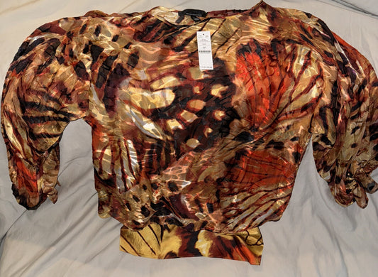 White House Black Market Blouse - Women’s Size L - NWT!