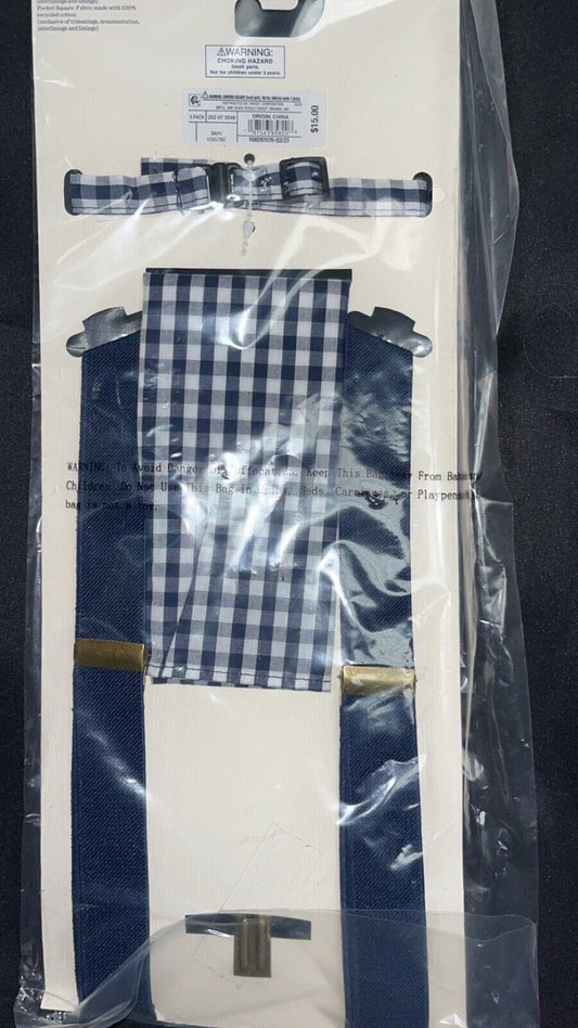 Boys Suspender & bow tie set - BRAND NEW!!
