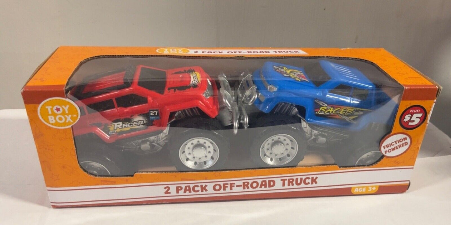 2 Pack Off Road Truck (Toy Box) - NIB - FREE SHIPPING!