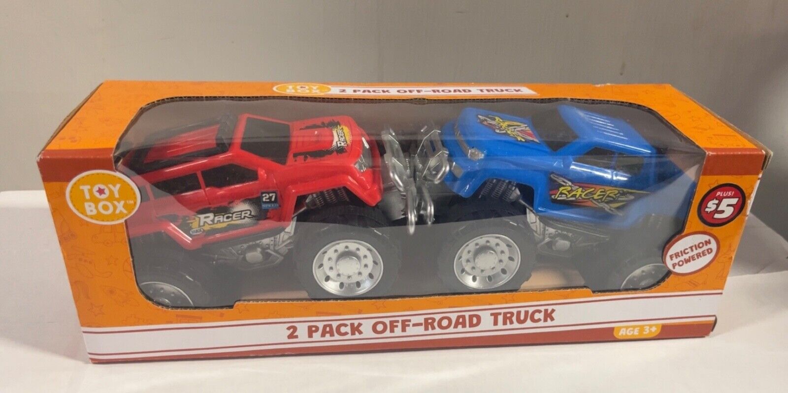 2 Pack Off Road Truck (Toy Box) - NIB - FREE SHIPPING!