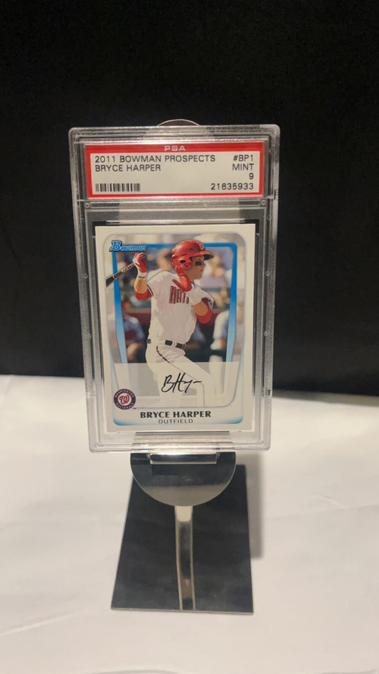 2011 Bowman Prospects - Bryce Harper PSA 9