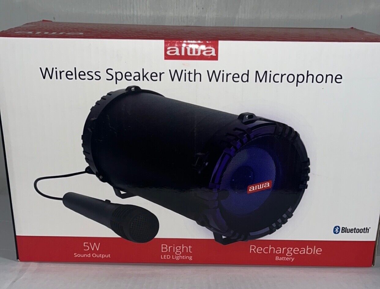 AIWA Wireless Party Speaker, IPX7, AI6003 - NIB!