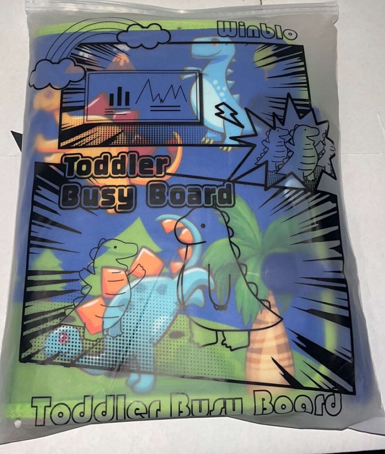 Toddler Busy Board - Montessori Toys - NEW- FREE SHIPPING!!