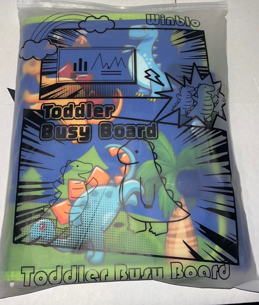 Toddler Busy Board - Montessori Toys - NEW- FREE SHIPPING!!
