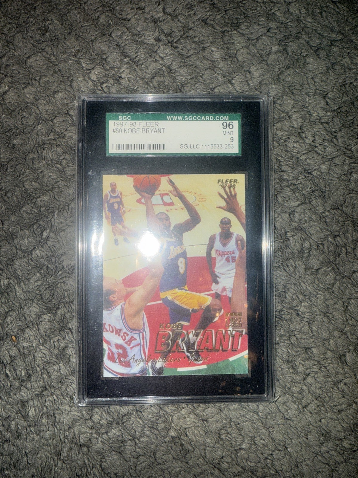 1997-98 Fleer - Kobe Bryant #50