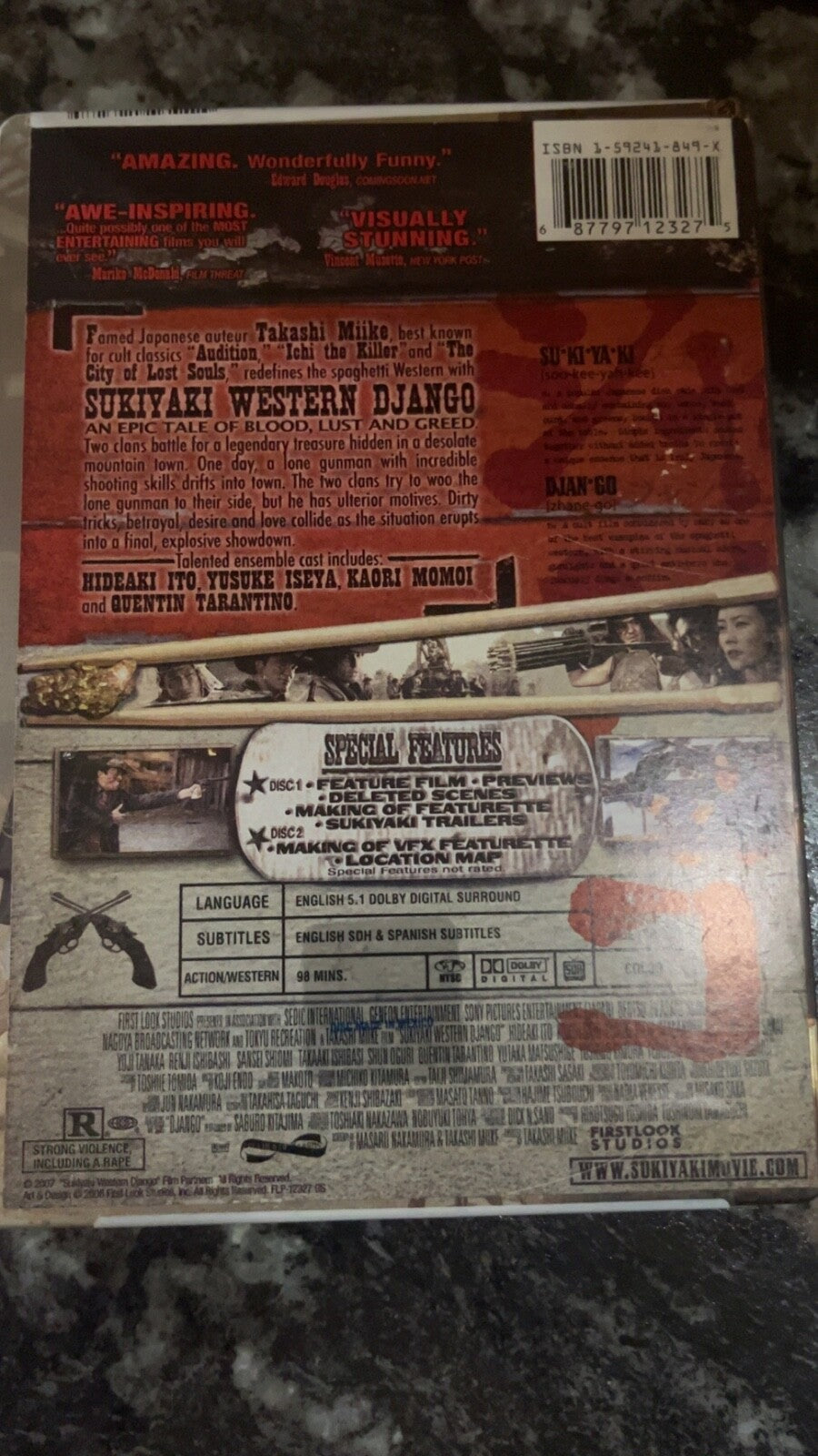 Sukiyaki Western Django (DVD, 2007)