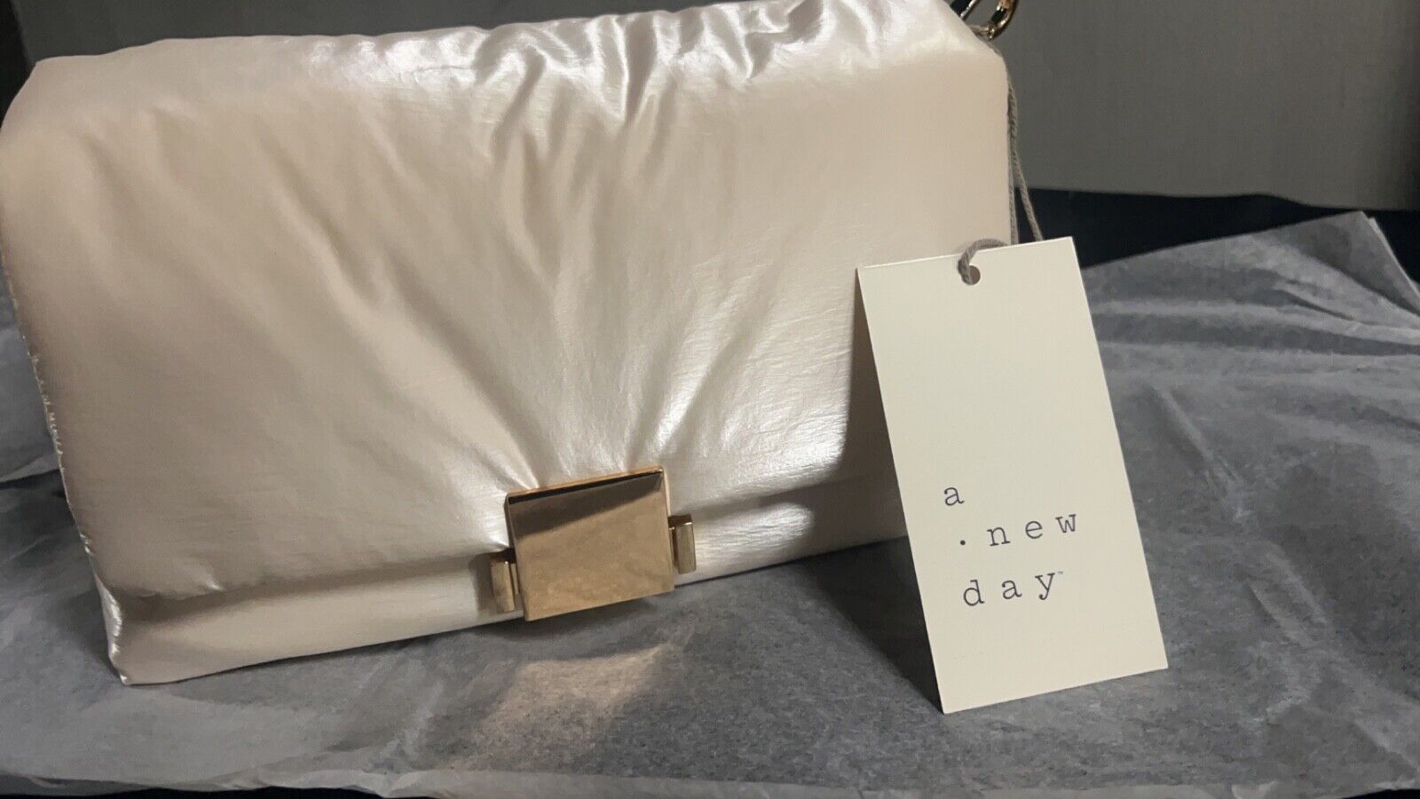 A New Day Sophie Crossbody Bag Beige - Woman’s - NWT
