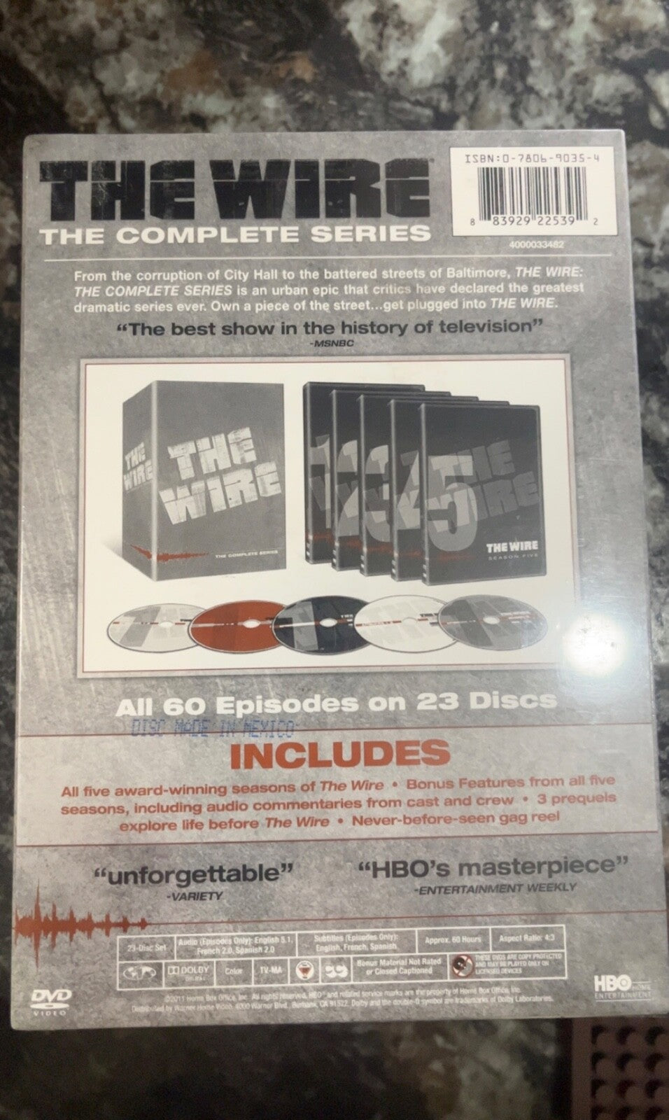 The Wire: the Complete Series (DVD)