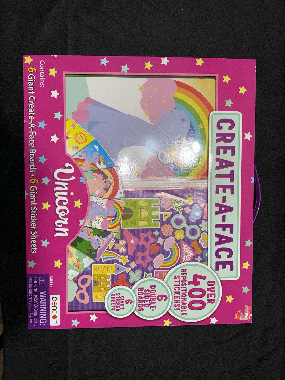 Unicorn Create a Face Kit