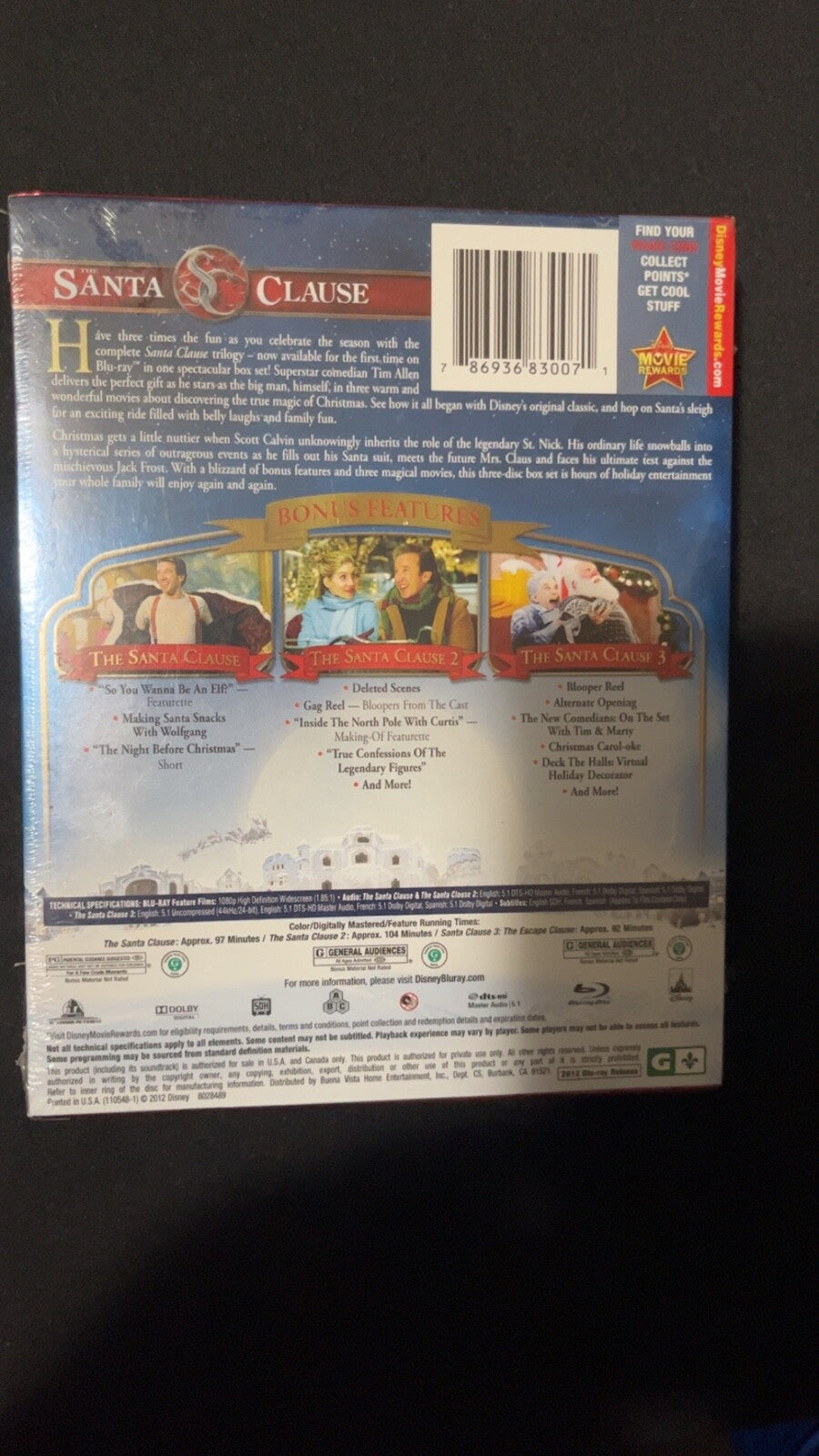 Santa Claus Holiday Collection (DVD, 2008, 3-Disc Set)