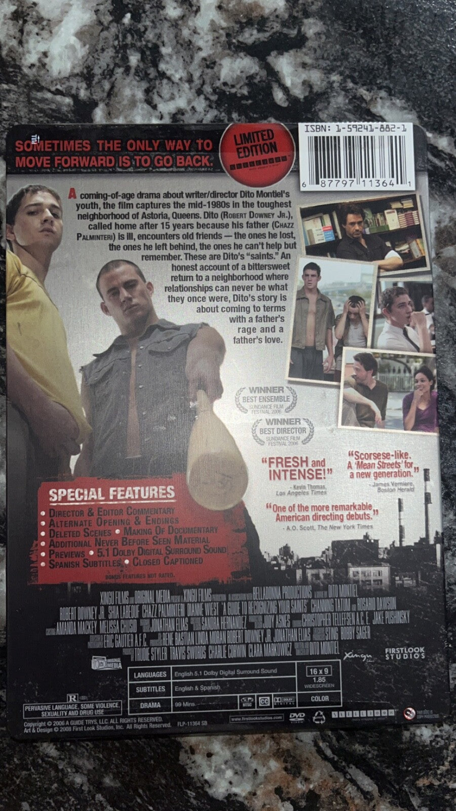 A Guide to Recognizing Your Saints (DVD, 2009, Steelbook Packaging)