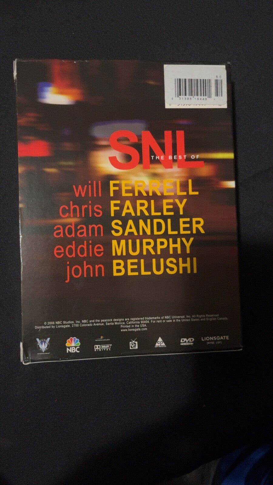 Saturday Night Live The Best Of DVD