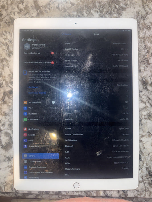 apple ipad pro 12.9 - Used