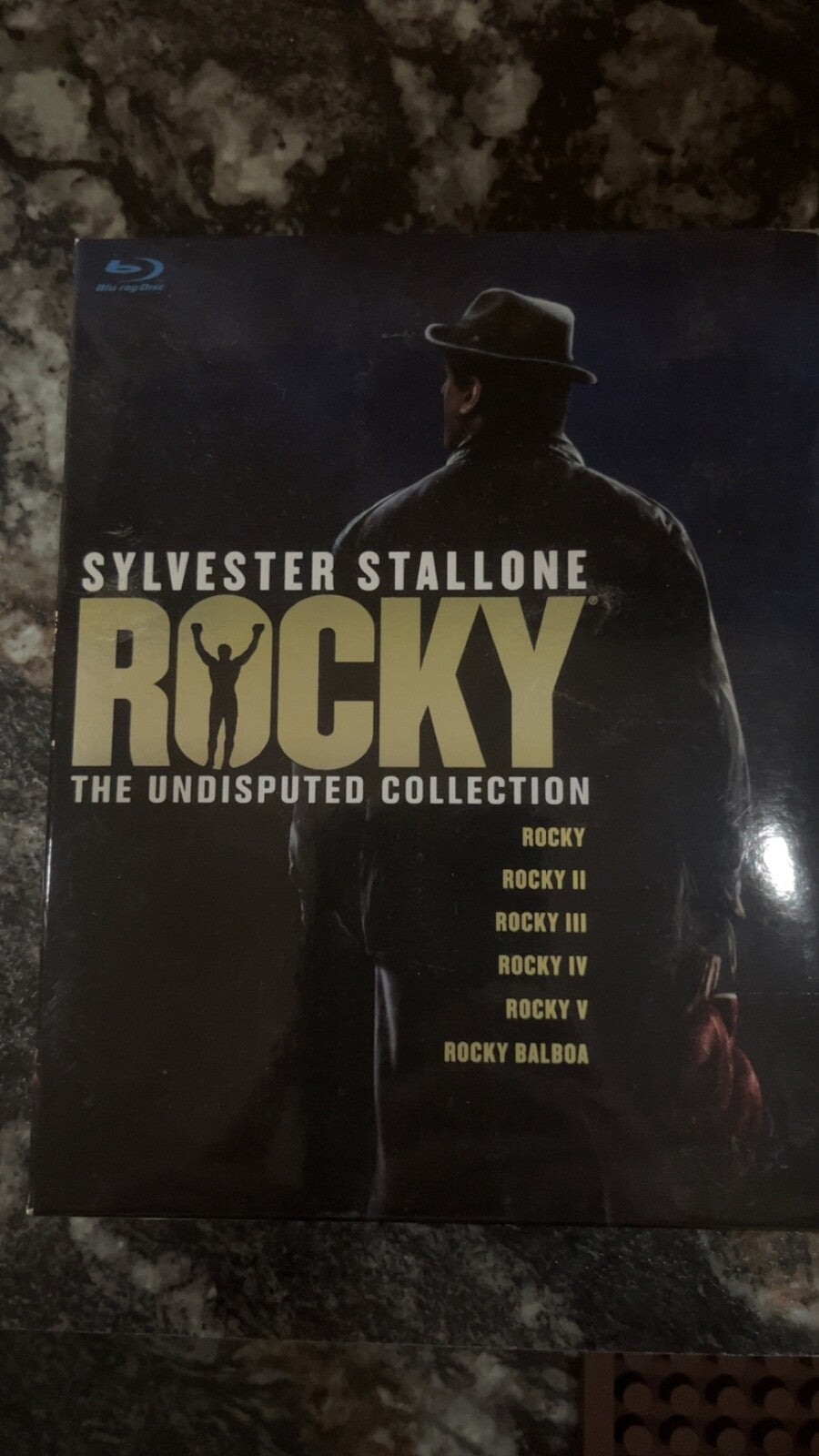 7 Disc Blu Ray DVD Sylvester Stallone Rocky The Undisputed Collection 2 3 4 5
