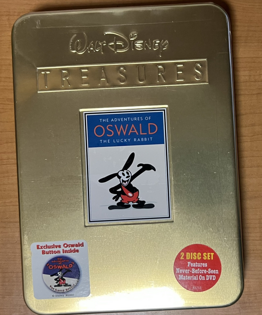 Walt Disney Treasures: The Adventures of Oswald the Lucky Rabbit DVD! NEW!  OOP