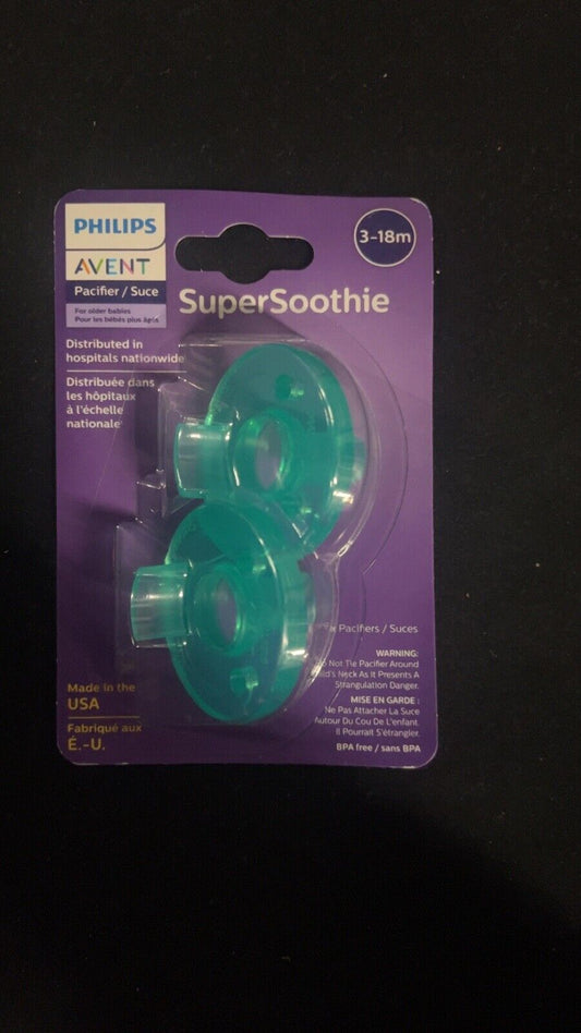 philips aven super soothie binky - NEW