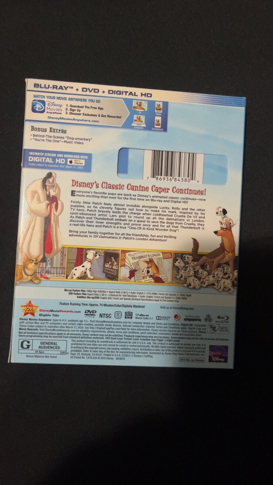 101 Dalmatians II: Patch's London Adventure