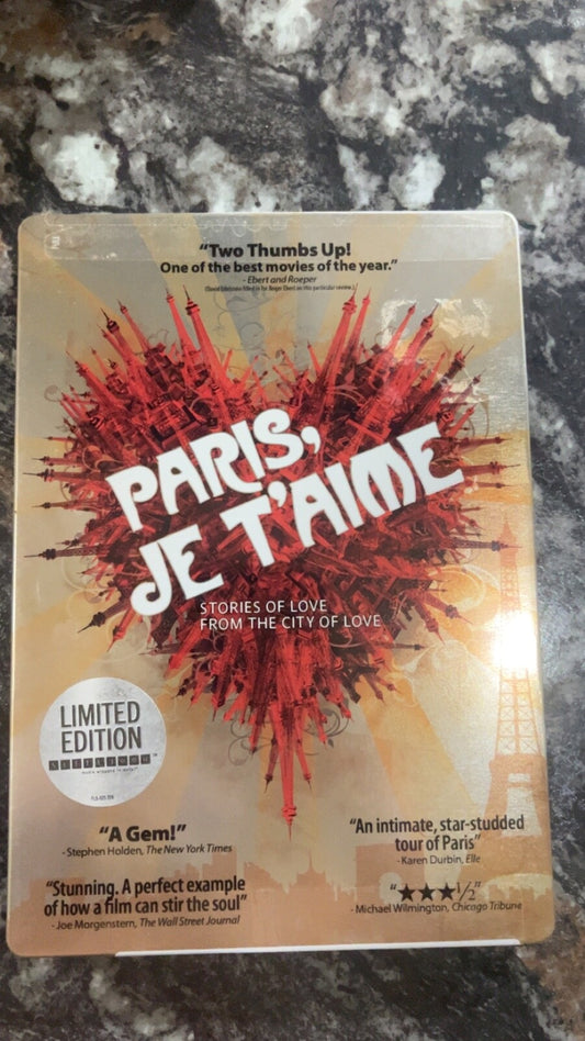 Paris, Je T'aime (DVD, 2007, 2-Disc Set, Limited Collector's Edition)