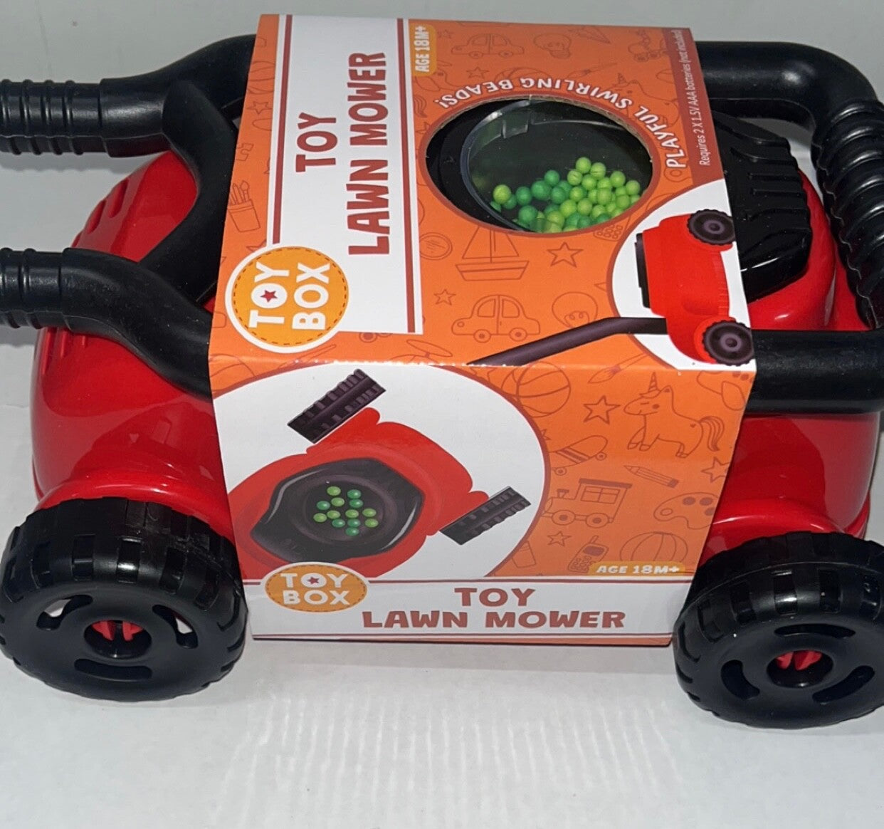 Toy Choi's Kids Lawn Mower Pretend Play Toy for Kids, Outdoor Push Lawn Toy