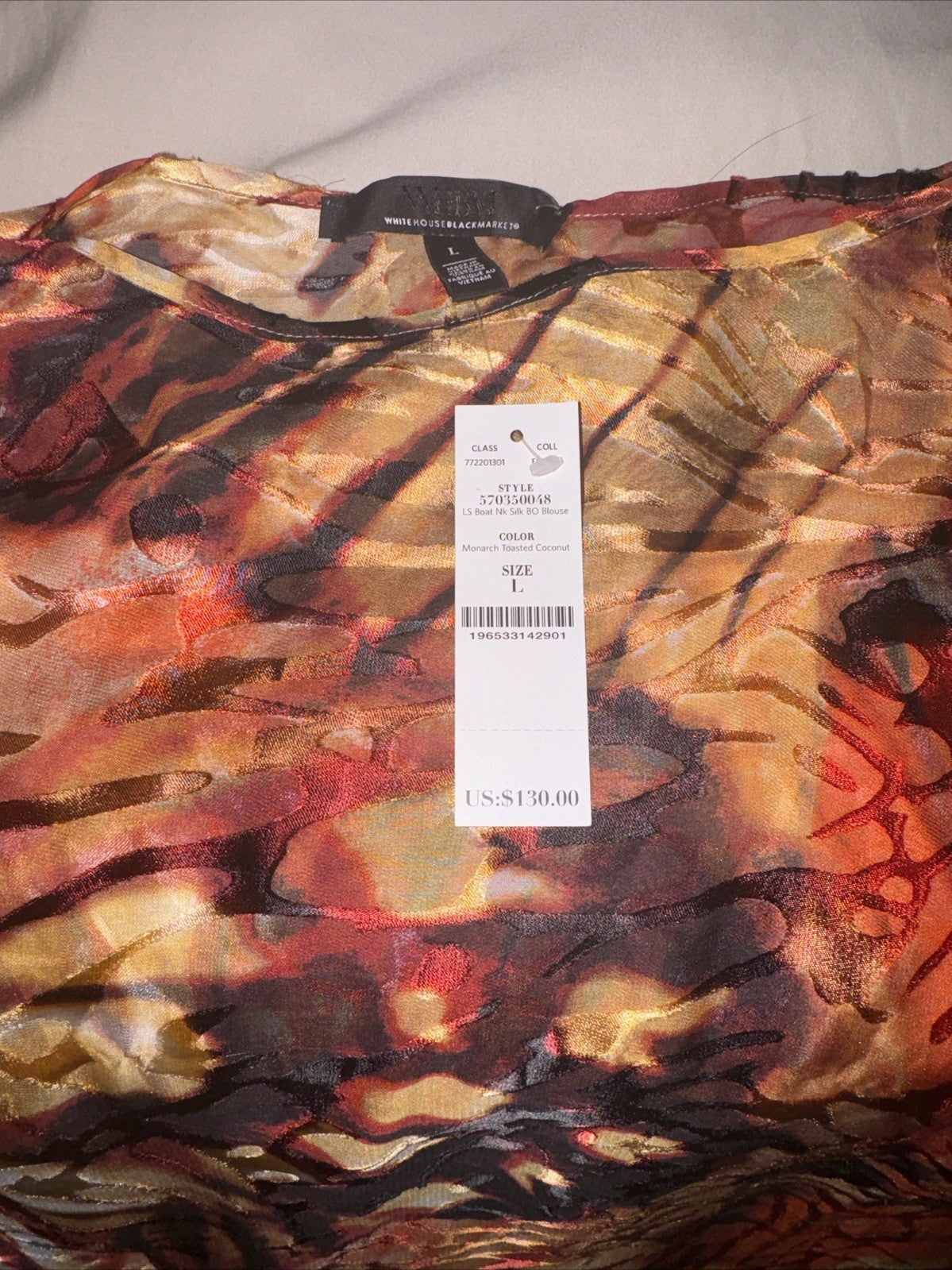 White House Black Market Blouse - Women’s Size L - NWT!