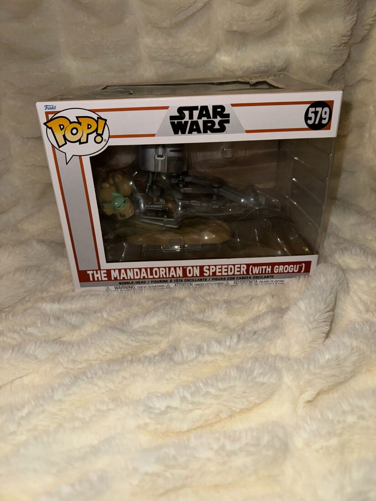 The Mandalorian on Speeder - NEW IN BOX - FREE SHIPPING!