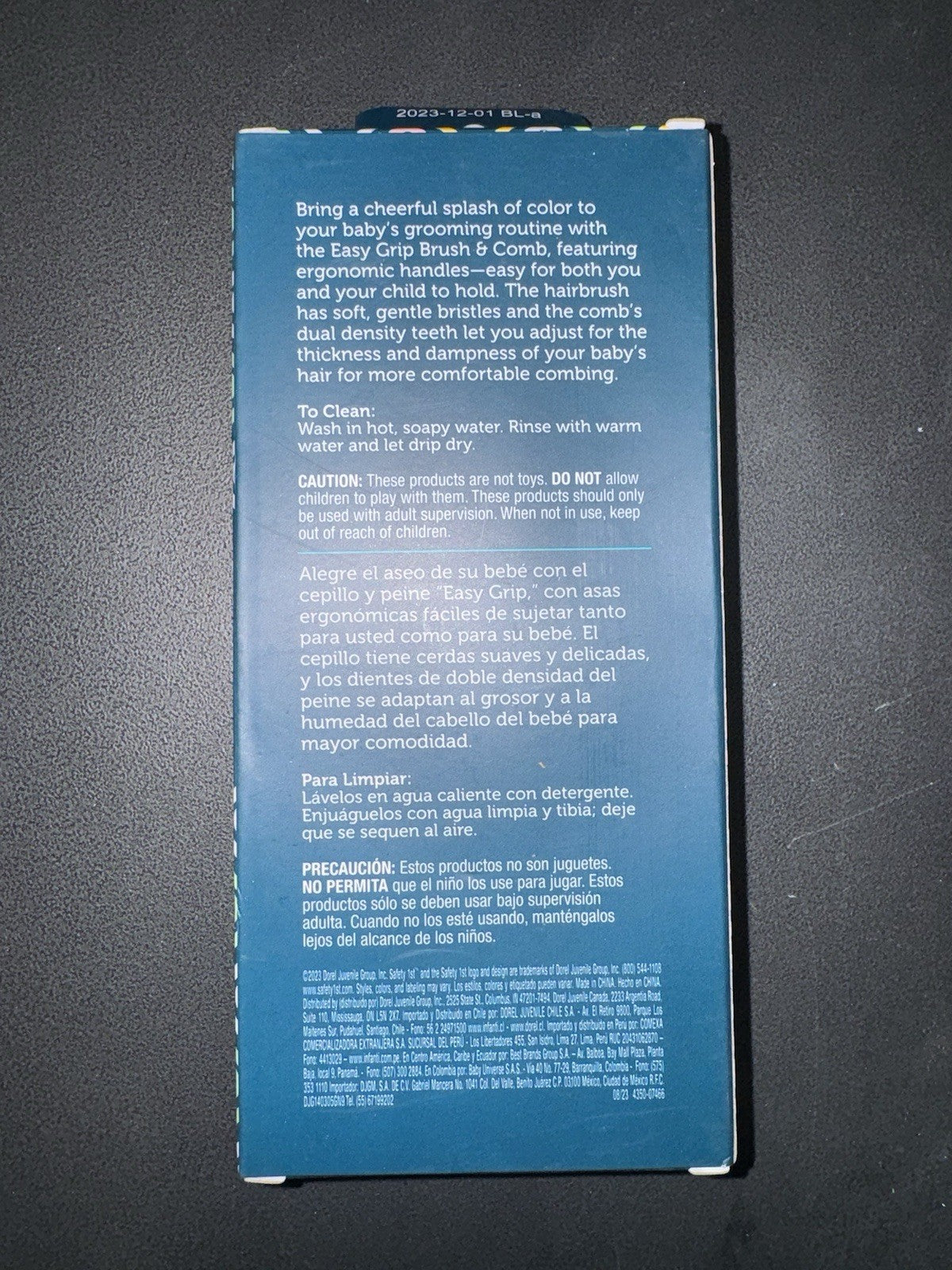 Safety 1st Easy Grip Brush & Comb Set