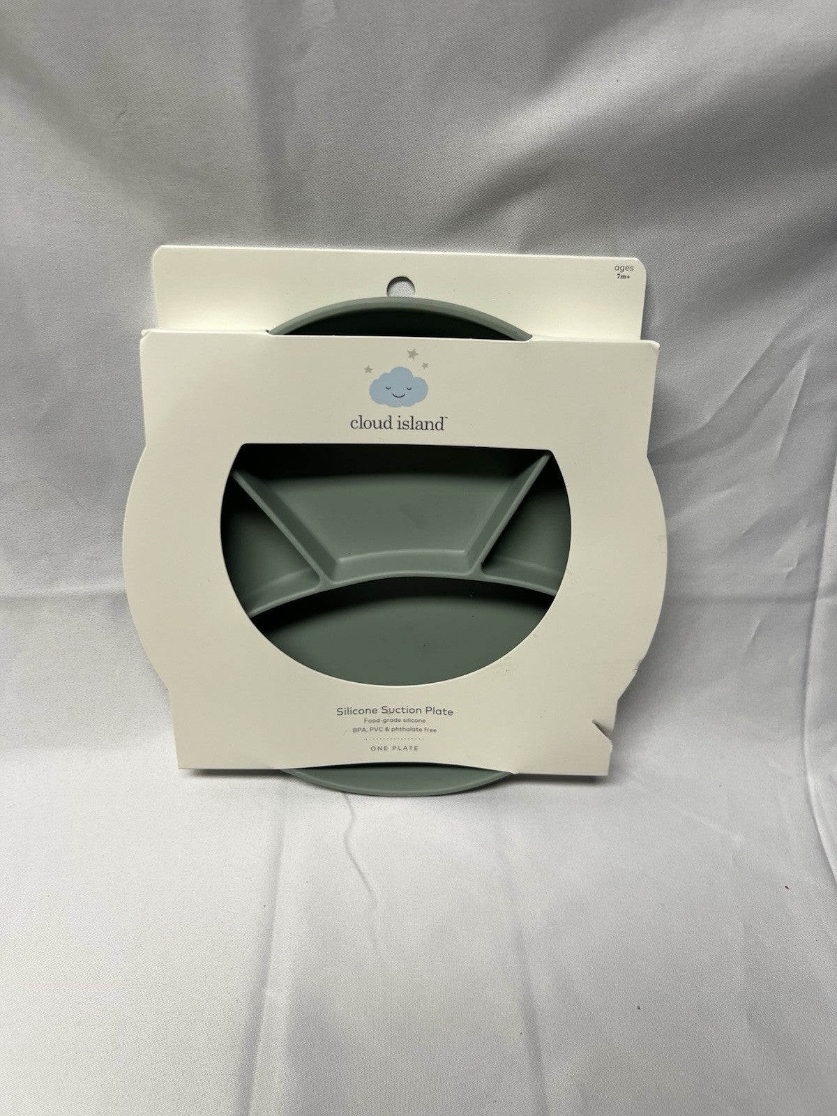 Cloud Island Silicone Suction Plate - NEW!