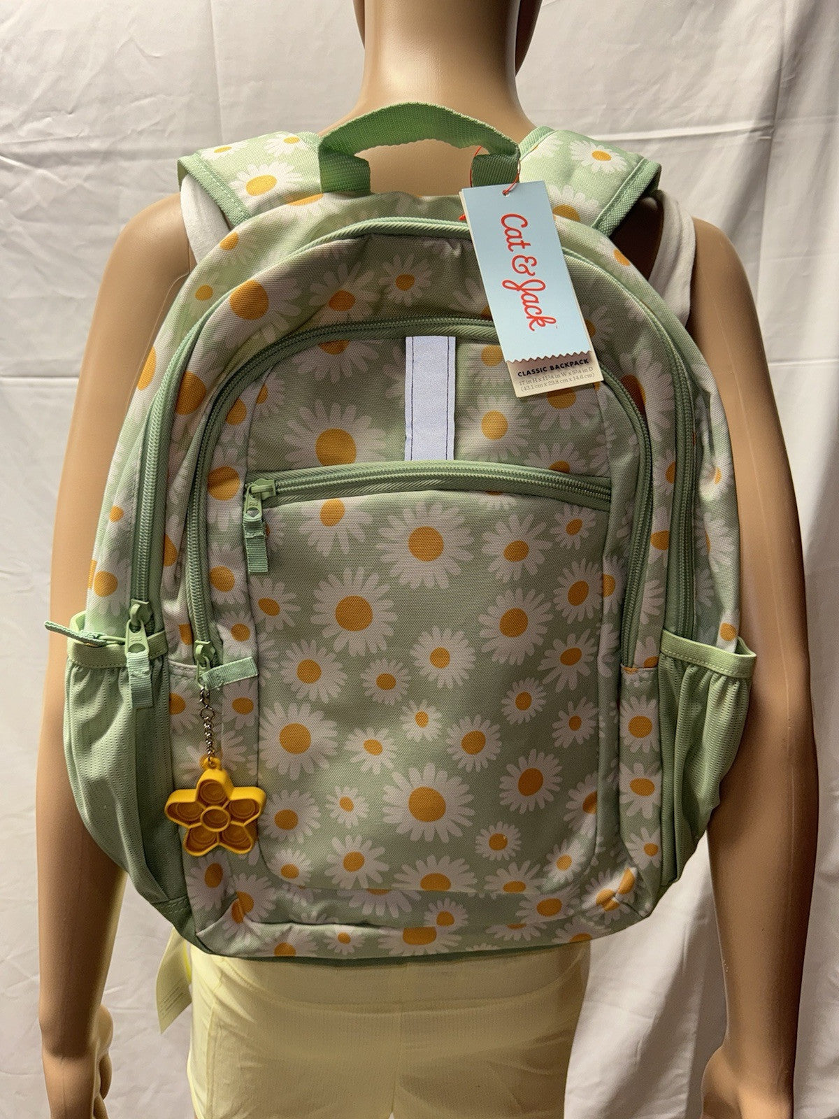 Cat & Jack Girls Flower Backpack - NWT