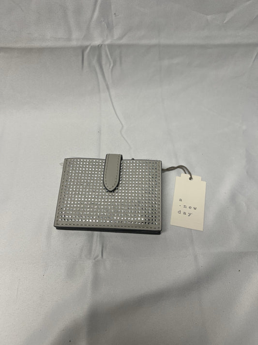 A New Day Silver Sparkle Wallet - NWT