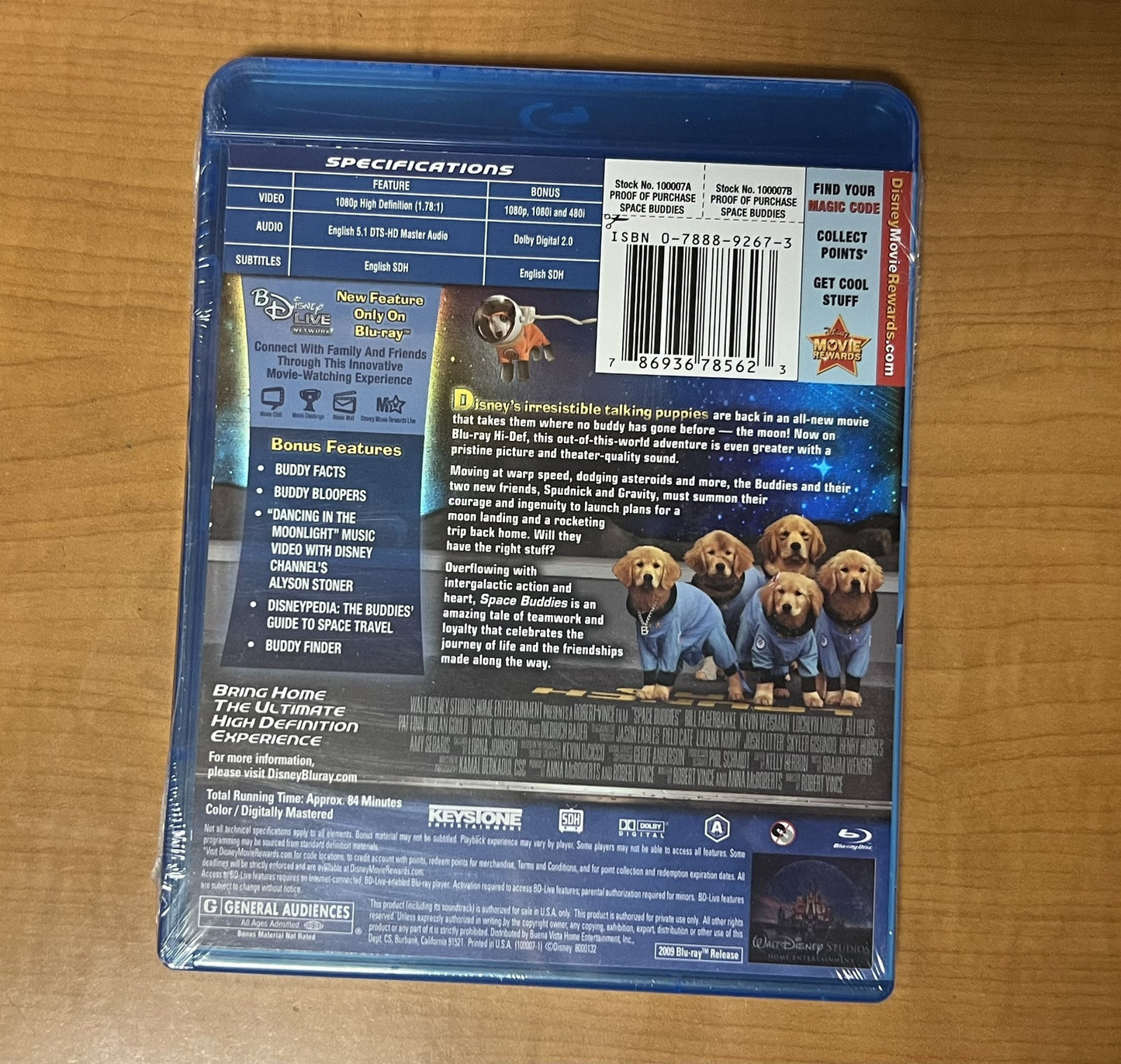 Space Buddies (BD Live) [Blu-ray] - Blu-ray - VERY GOOD