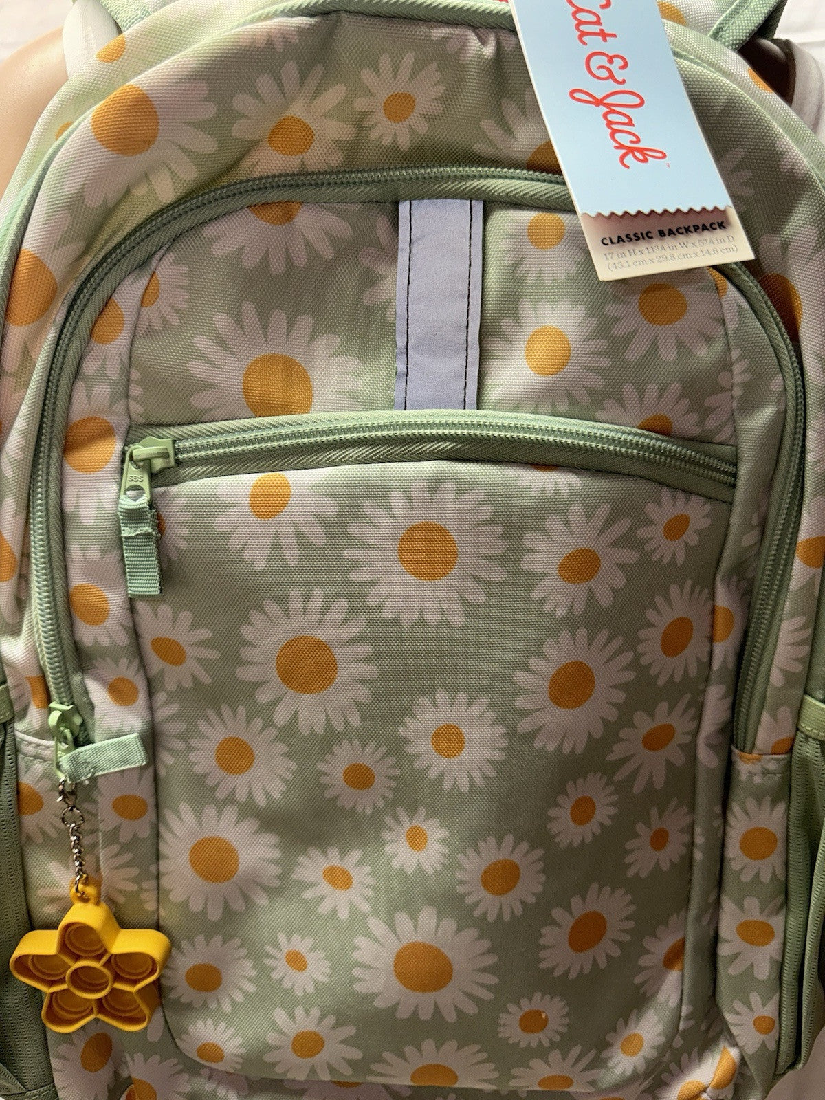 Cat & Jack Girls Flower Backpack - NWT