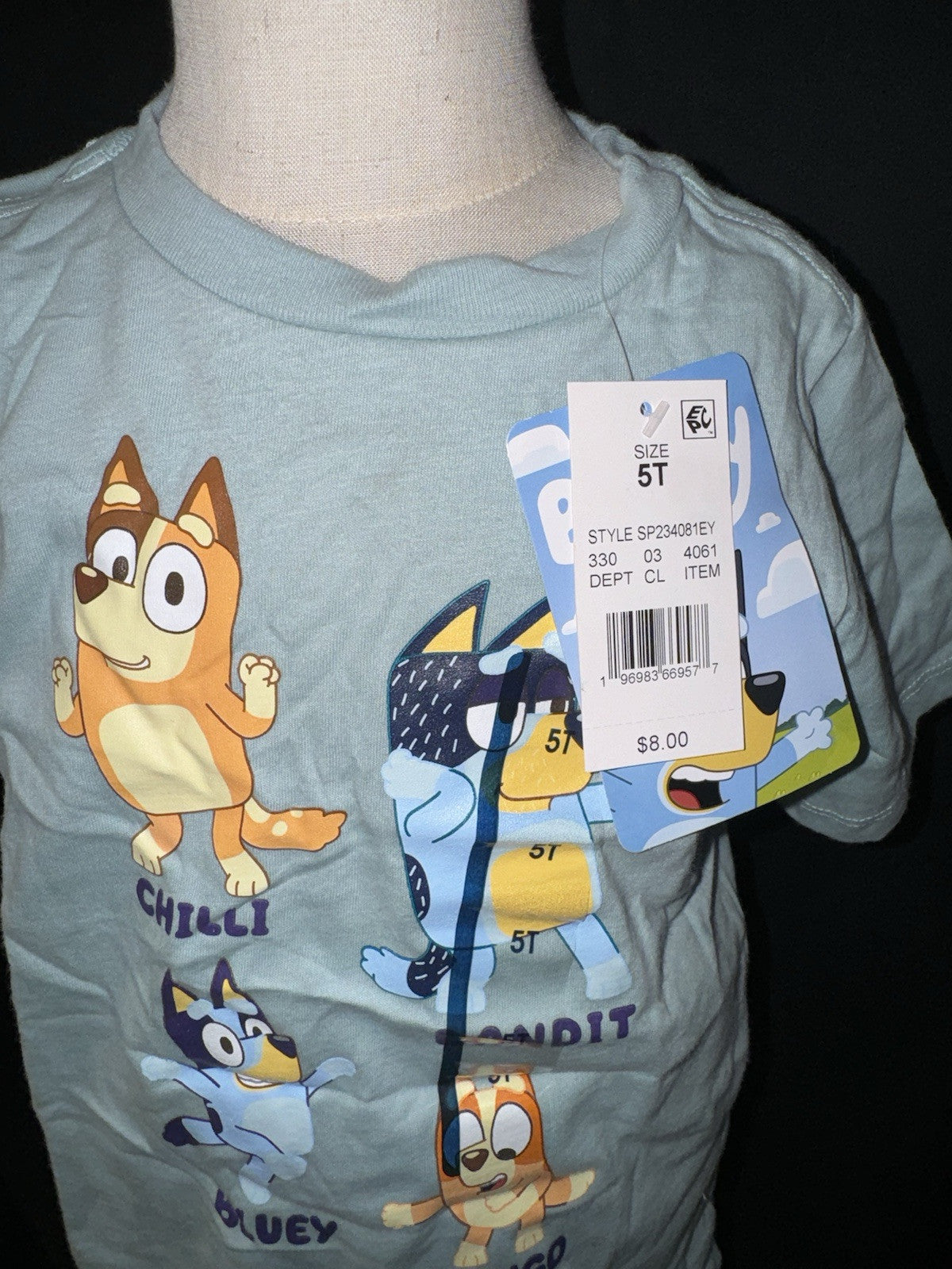 Bluet Tshirt 5T Boys - NWT